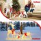 Christmas Reindeer Family 3-Piece LED Lighted White Buck Doe Fawn Indoor Outdoor